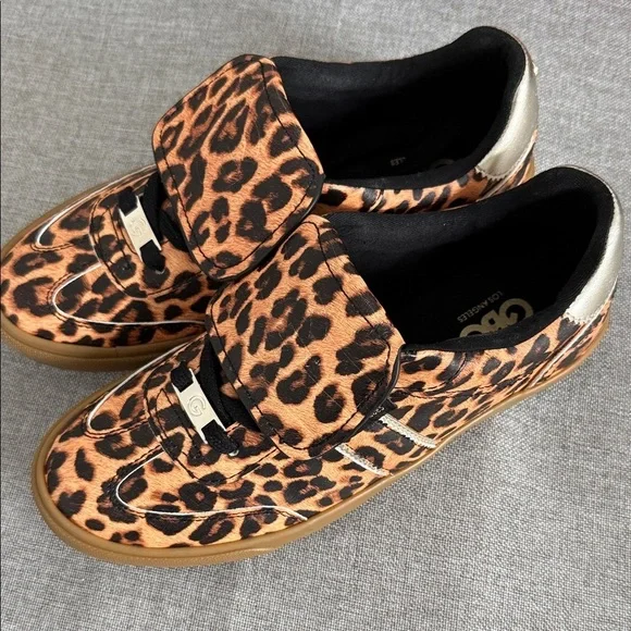 GBG Los Angeles GGOFLIP-R Leopard Print Sneakers nwot - Picture 9 of 11